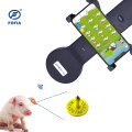 Leitor portátil de RFID para animais